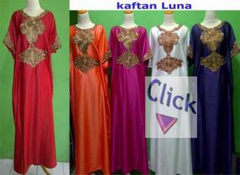 POLA MODEL BAJU KAFTAN