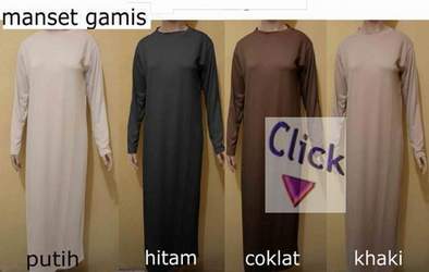 MANSET DALEMAN GAMIS KAFTAN