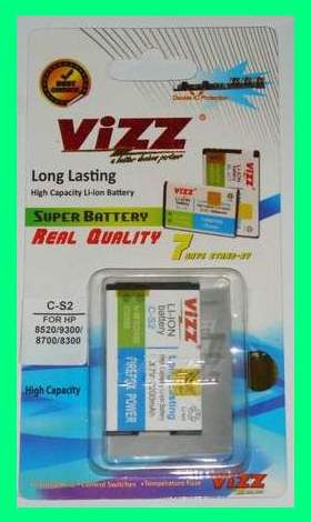 Batere Dobel Power VIZZ CS-2 untuk Black berry Curve dan Gemini