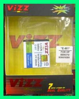 Baterai Double Power VIZZ EM-1 untuk Blakcberry Apollo dan BB Curve