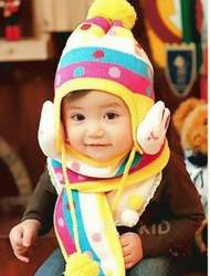 topi bayi lucu model rajut